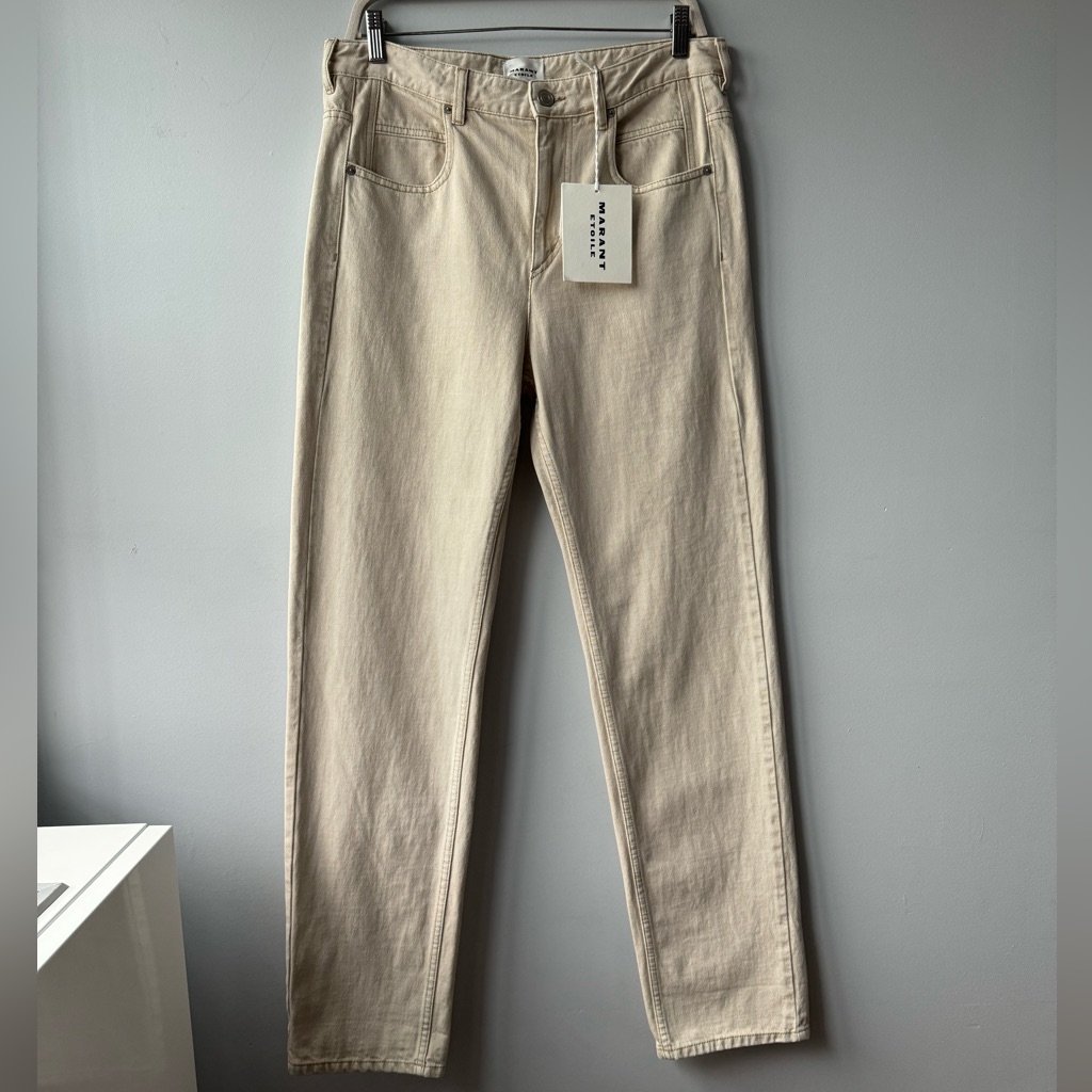 Isabel Marant Etoile Vendelia Trousers Denim Jeans Size 40